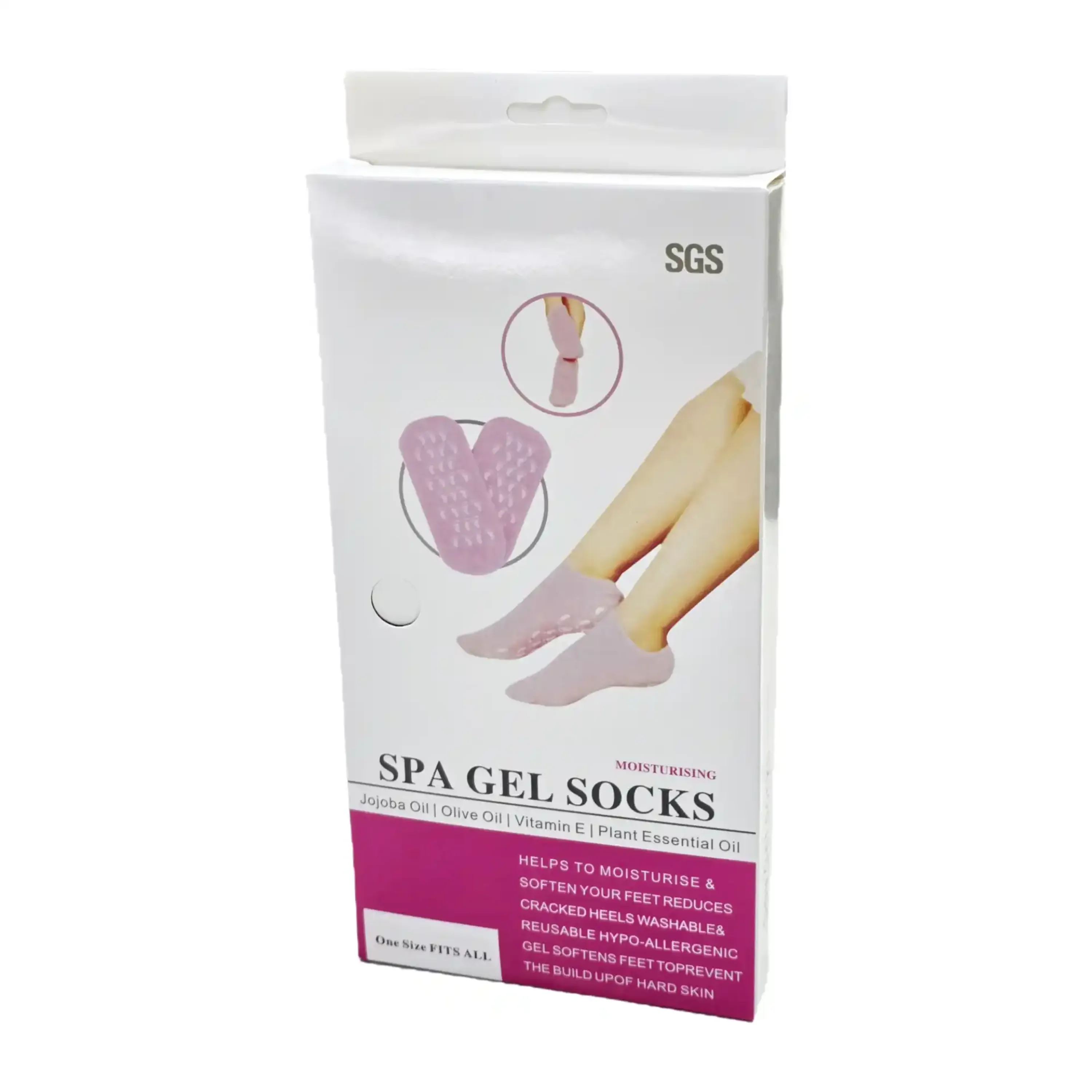 جوراب سیلیکونی پا ژل دار spa gel silicone ارزان ترین قیمت